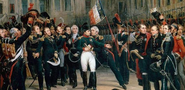Los cien días de Napoleón