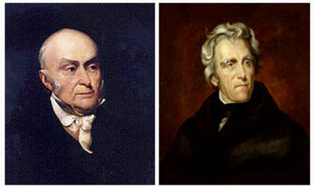 First and only presidential election that was decided by the House of Representatives