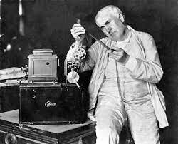 Thomas Edison Invents First Motion Camera.