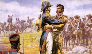 Consumación de la Independencia a manos de Guerrero e Iturbide