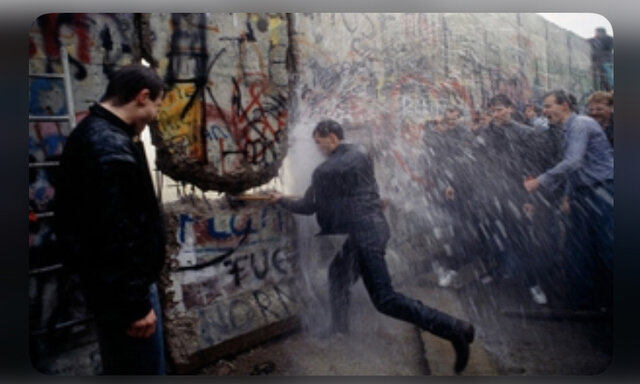 Cae el muro de Berlín