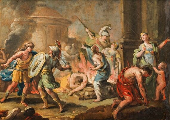 The Trojan War Begins