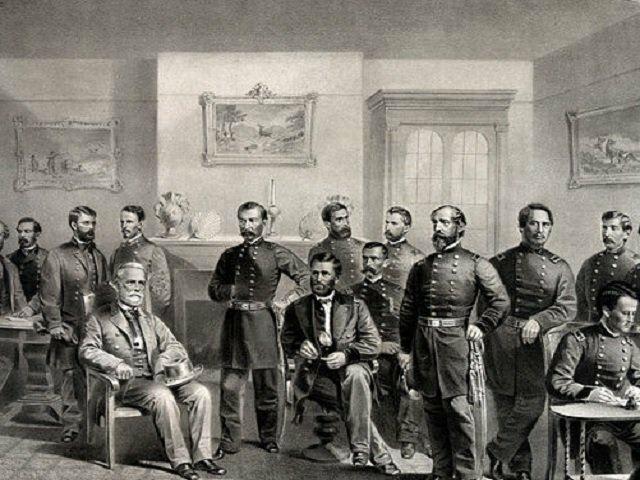 The Treaty at Appomattox Court House