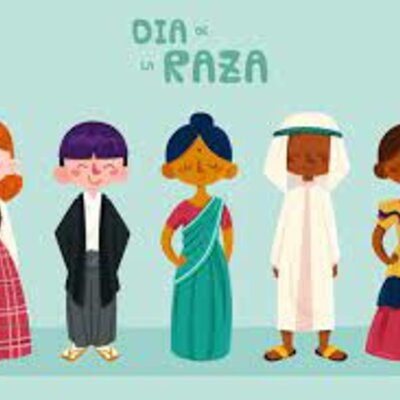 Timeline: Dia De la Raza. Luis Alejandro De la Cruz Morales 1ro B inf  ( Instituto de Difusión Técnica NO.1)