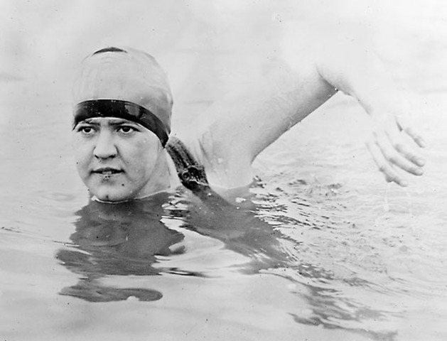 First Woman to Swim the English Channel