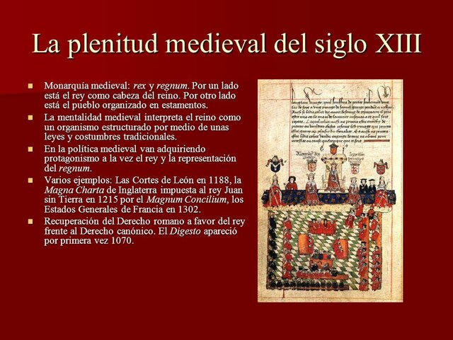 Fins la plenitud medieval (Segle XIV)