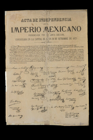 Declaracion de Acta de Independencia