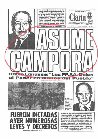 CAMPORA GANA LAS ELECCIONES