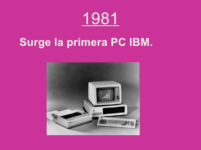 Internet en 1981