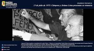 RENUNCIA DE CAMPORA Y SOLANO LIMA