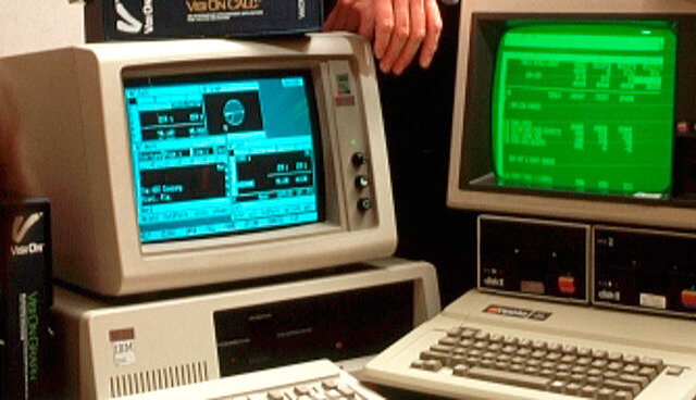 Conexión de las primeras computadoras