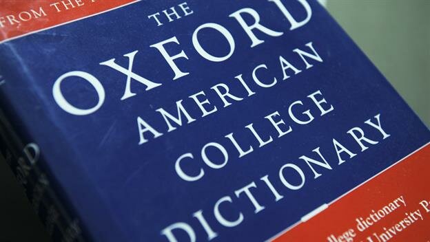 Oxford dictionary debut