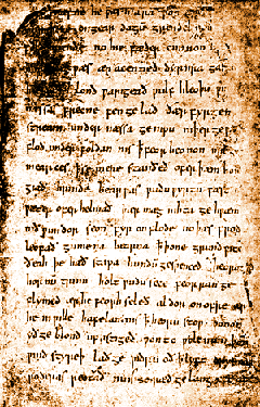 Beowulf's Writing