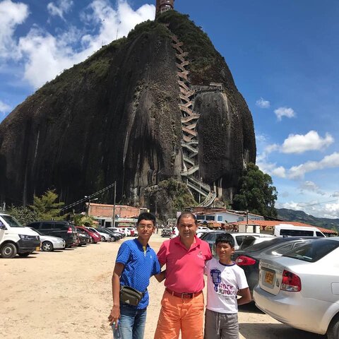 Visita a la Piedra del Peñon