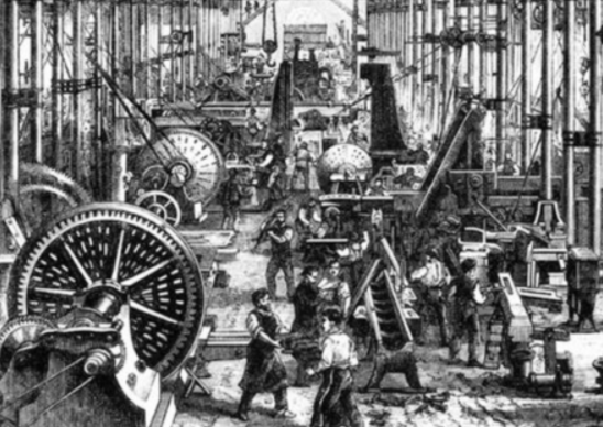 Inicia la Primera Revolución Industrial