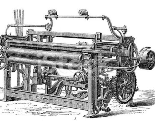 Se inventó el telar mecánico
