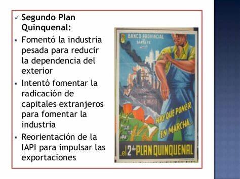 SEGUNDO PLAN QUINQUENAL