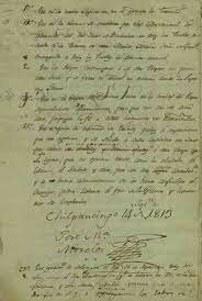 Sentimientos de la nación (1813)