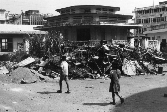 The destruction of Khmer Rouge