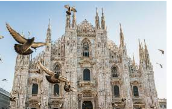 Gothic buildings emerge