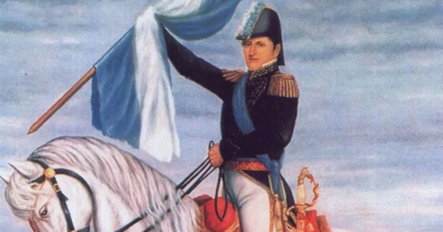 Belgrano crea la Bandera Argentina