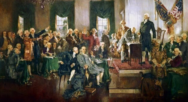 U.S. Constitution adopted