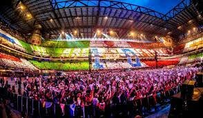 recorded during their concert in Milan, Italy