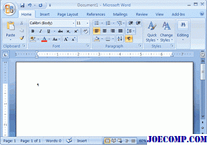 Office 2007 introduziu a Interface da Faixa de Opções