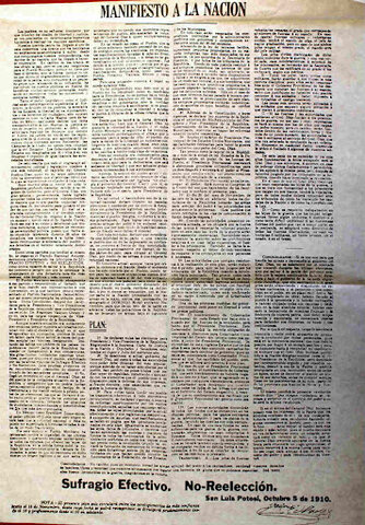 Plan de San Luis Potosi