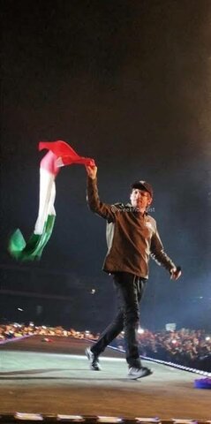 louis raised the Mexican flag