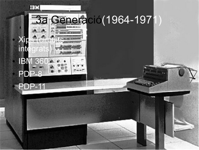 3 generació (1964-1971)