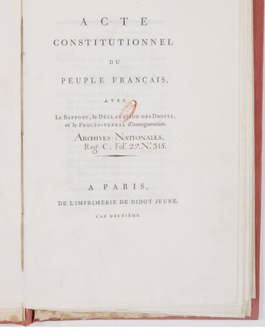 CONSTITUCIÓN DE 1793
