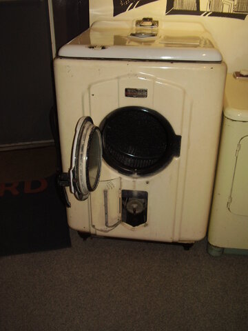 First automatic washing mashine.