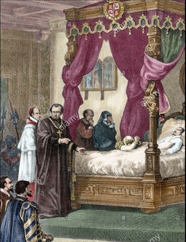 Muerte de Carlos II de España