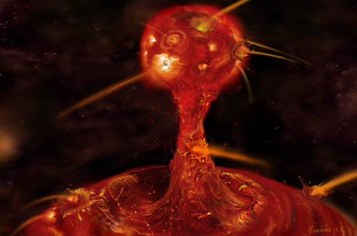 Formació de la lluna