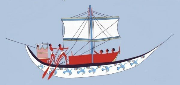 Minoan ships controlled the eastern Mediterranean Sea