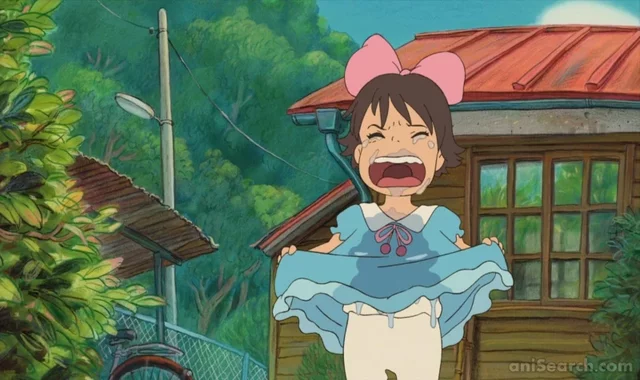 Then kumiko "new" dress gets wet then kumiko cries about it :(