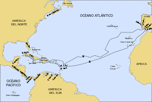 Segon viatge de Cristòfer Colom.