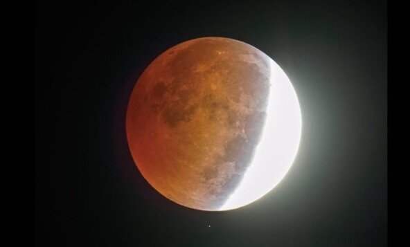 Eclipsi penombral a Àfrica