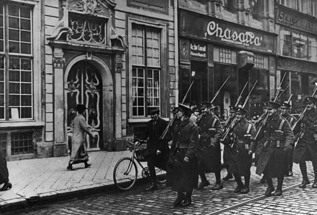 El ejército belga ocupa Aquisgrán