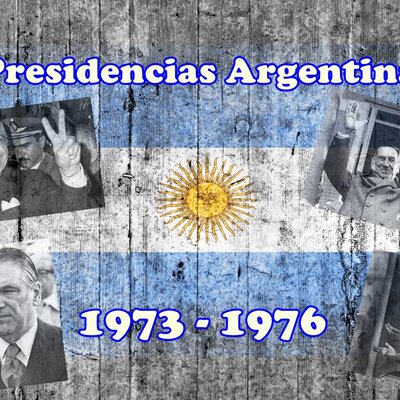 Timeline: Presidencias en Argentina de 1973 - 1976