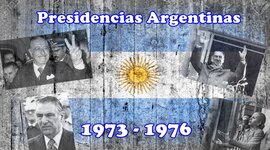 Timeline: Presidencias en Argentina de 1973 - 1976