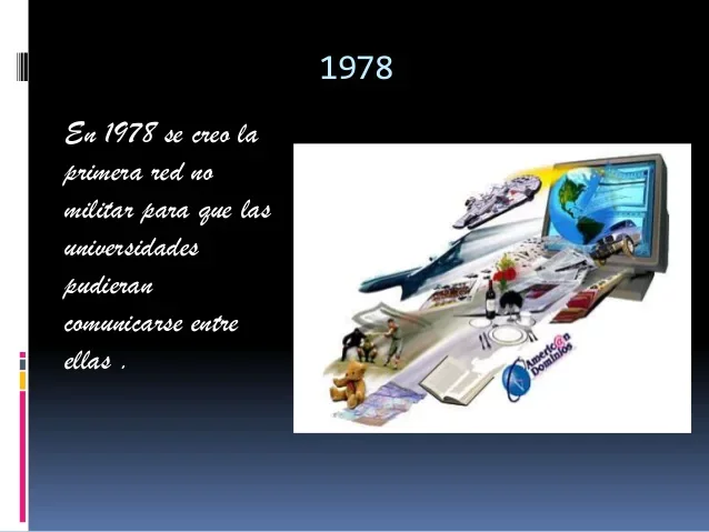 historia del internet de 1978