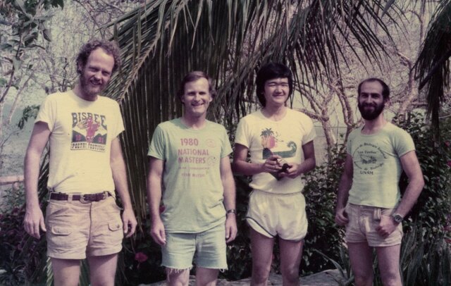 Alvaro Miranda, Héctor Arita y Don Wilson