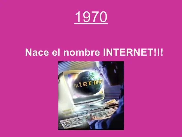 historia de internet de 1970