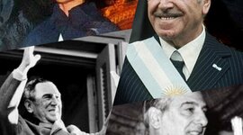 Timeline: Presidencias de Campora,Lastriri, Juan Peron y Estela de Peron