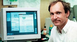 Timeline: inicia la word wide web por tim berners lee nacela web 1.0