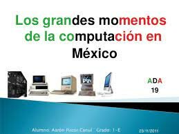 Computo en México
