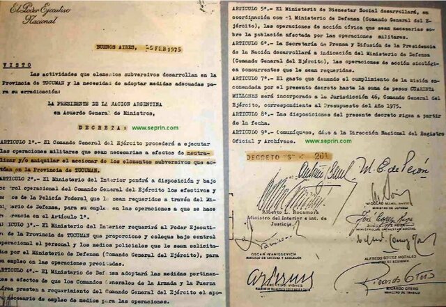 DECRETOS DE ANIQUILAMIENTO