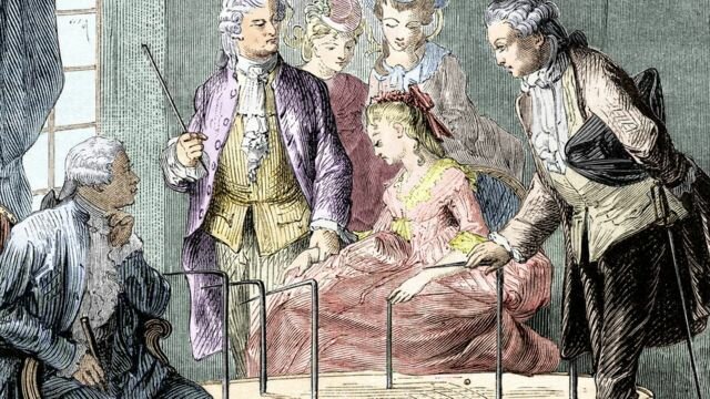 En el siglo XVIII Franz Mesmer